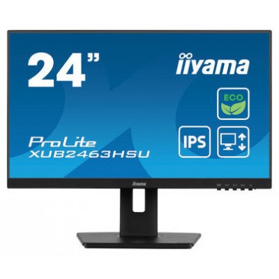 MONITOR IIYAMA 24"/ 1920 x 1080 /100Hz/3.7 MPX/ WQHD /250CD/16:9/HDMI/LED/NEGRO (Espera 4 dias) en Huesoi