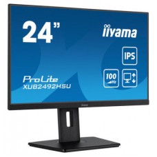 MONITOR IIYAMA 24" PROLITE SLIM, IPS, 100HZ, 0,4 MS, USB, HDMI, DISPLAYPORT, ALT 2x2W, INCLI NEGRO (Espera 4 dias) en Huesoi