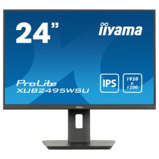 iiyama ProLite XUB2495WSU-B7 pantalla para PC 61 cm (24") 1920 x 1200 Pixeles 4K Ultra HD LED Negro (Espera 4 dias) en Huesoi