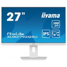MONITOR IIYAMA 27"/2560 x 1440/3.7 MPX/WQHD/100Hz/250CD/16:9/HDMI/LED/BLANCO (Espera 4 dias) en Huesoi