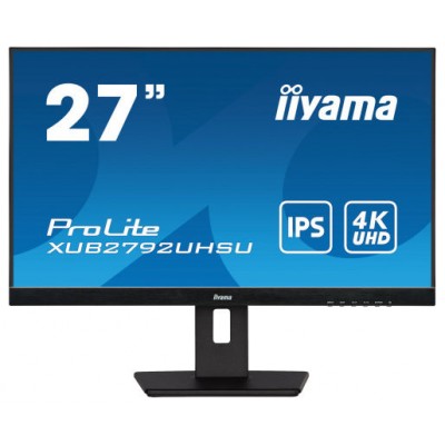 iiyama ProLite XUB2792UHSU-B5 pantalla para PC 68,6 cm (27") 3840 x 2160 Pixeles 4K Ultra HD LED Negro (Espera 4 dias) en Huesoi