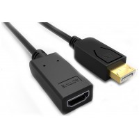 Cable DisplayPort Macho a HDMI Hembra 30AWG 1080P/60HZ (Espera 2 dias) en Huesoi