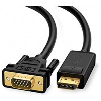 Cable DisplayPort Macho a VGA Macho 30AWG 2m (Espera 2 dias) en Huesoi