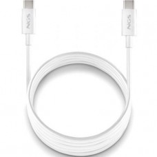 CABLE USB-C A USB-C ZYRO 60W 1 M BLANCO NGS (Espera 4 dias) en Huesoi CABLE USB-C A USB-C ZYRO 60W 1 M BLANCO NGS (Espera 4 dias) en Huesoi